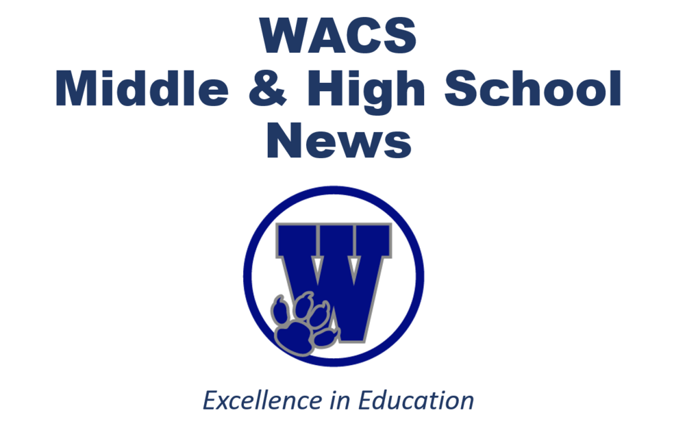 WACS MS&HS News with Logo
