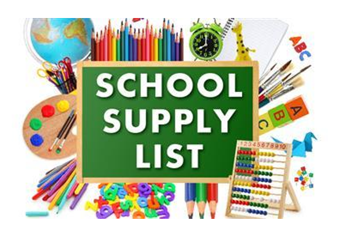 School Supply List 