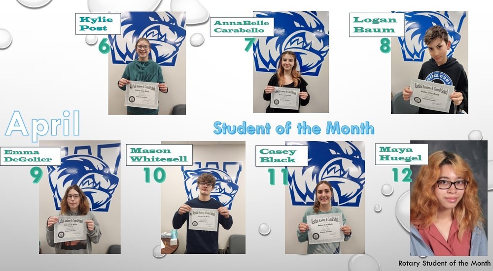 April 2023 - Student of the Month