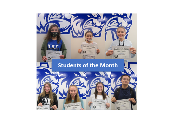 October Students of the Month