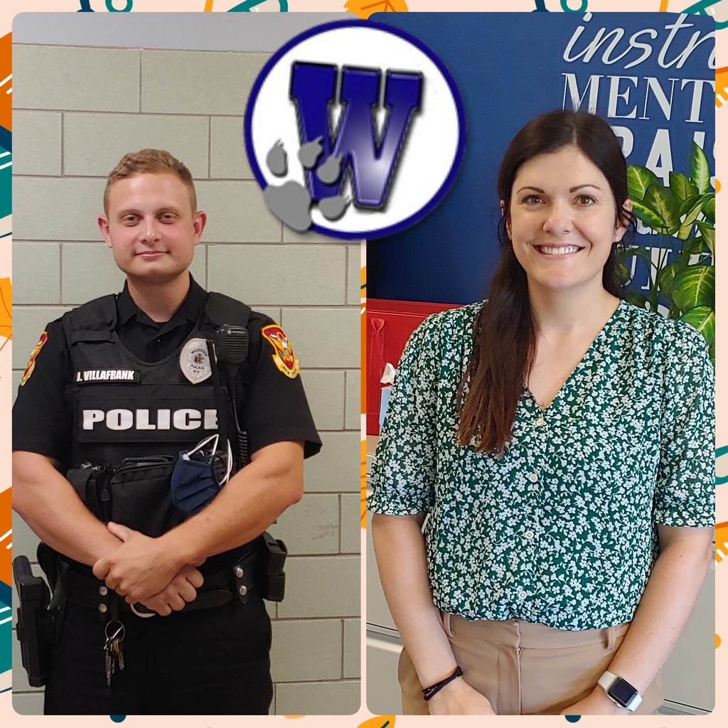 Officer Villafrank and Mrs. Pihlblad